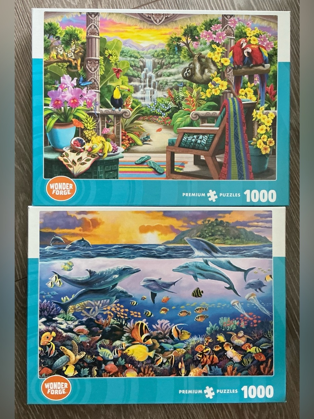Wonder Forge Puzzle Bundle 1000 pieces each